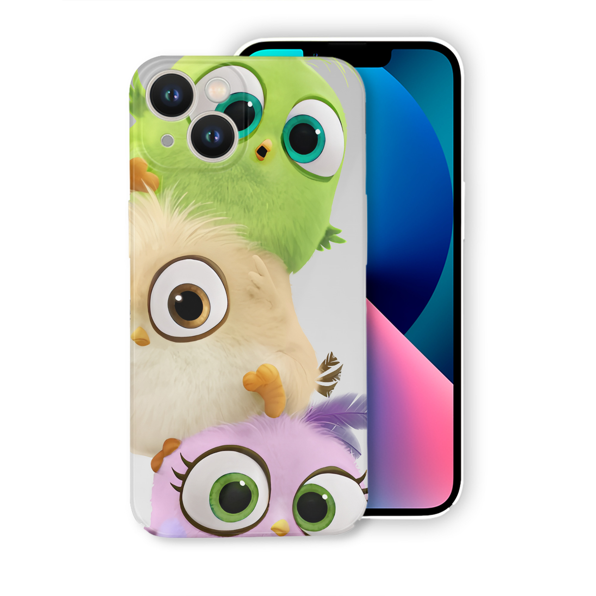 （画像用） Angry Birds アングリーバード 【iPhone 14シリーズ対応】ハードケース